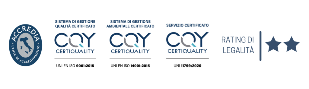 CERTIFICAZIONI